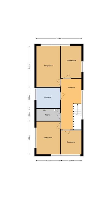 mediumsize floorplan